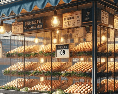 Cage Chicken Eggs category